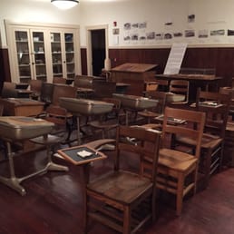 Inside the school house was pretty cool to see! Inside the school house was pretty cool to see!
