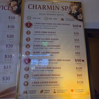 Charmin Spa Massage - Spa treatment - Massage Near Me - Anaheim, California