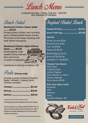 Menu photo 3 Catch & Cut Bellevue, KY Menu photo 3 Catch & Cut Bellevue, KY