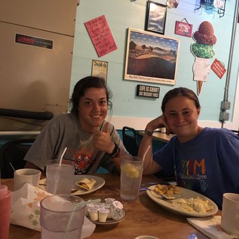 Orsak's Cafe - two people sitting at a table - Restaurants Near Me - Fayetteville, Texas