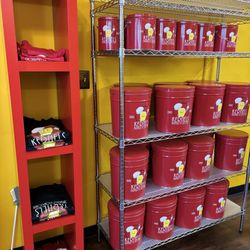 Kernels Gourmet Popcorn - Cute, identifiable brand name & logo