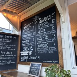 Crave Crêperie - Menu