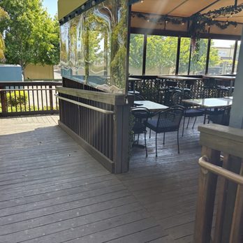 Blue Seafood & Grill - Outdoor seating to back parking lot - Seafood Near Me - Arroyo Grande, California Blue Seafood & Grill - Outdoor seating to back parking lot - Seafood Near Me - Arroyo Grande, California