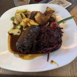 Münsterhof - The beef roulade - fork tender and rich!!!!