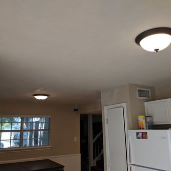 Stone Drywall Solutions - Overall look of de-popcorned kitchen - Drywall Installation & Repair Near Me - Dallas, Texas