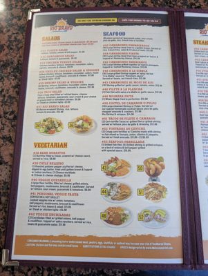 Menu photo 1 Rio Bravo Marble Falls, TX