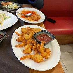 Basara Sushi Pasticceria - Sweet & sour chicken & fried shrimp