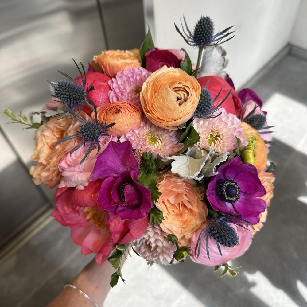 Wedding day bouquet