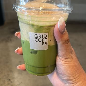 Grid Coffee - Banana Cream Matcha (not good) - Coffee & Tea Near Me - Santa Ana, California Grid Coffee - Banana Cream Matcha (not good) - Coffee & Tea Near Me - Santa Ana, California