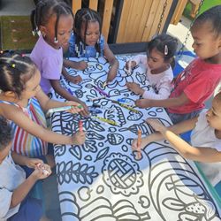 Baby Bear Daycare - My children get along so well.I love the way they color together.