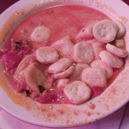 Sausage tortellini soup.
