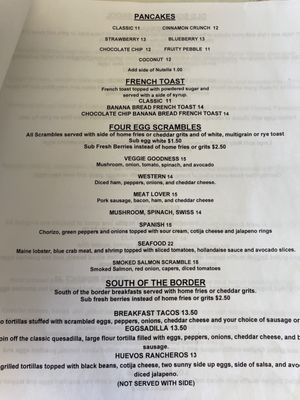 Menu photo 4 The Boca Beach House Boca Raton, FL Menu photo 4 The Boca Beach House Boca Raton, FL