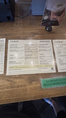 Menu photo 1 Bad Owl Coffee Roasters Las Vegas, NV Menu photo 1 Bad Owl Coffee Roasters Las Vegas, NV