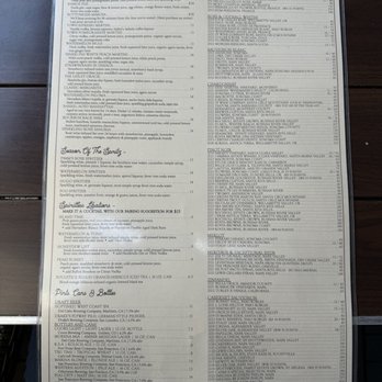 TOWN - Drink menu - Steakhouses Near Me - San Carlos, California
