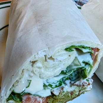 Moustache Pitza - Falafel Sandwich ($10) - Middle Eastern Near Me - New York, New York