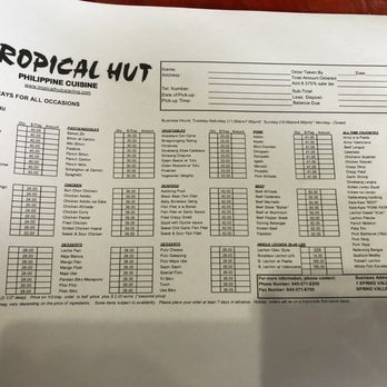 Tropical Hut - Catering - International Grocery Near Me - Spring Valley, New York