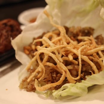 Goji Kitchen - Chicken lettuce cups, some of the best around!! - Asian Fusion Near Me - Santa Rosa, California