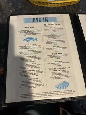 Menu photo 3 M & M's Oriental, NC