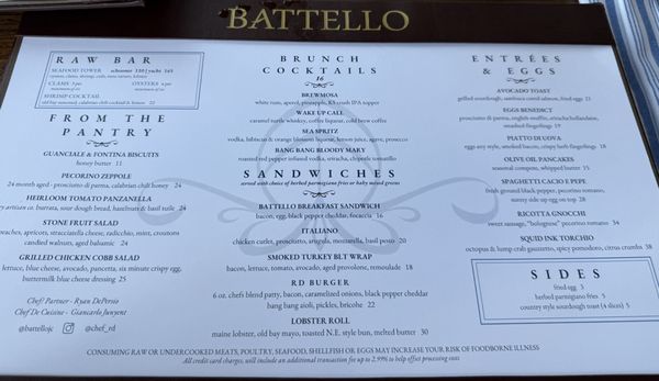 Menu photo 5 Battello Jersey City, NJ Menu photo 5 Battello Jersey City, NJ