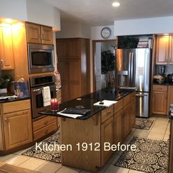 Custom Decorators - Kitchen 1912 before