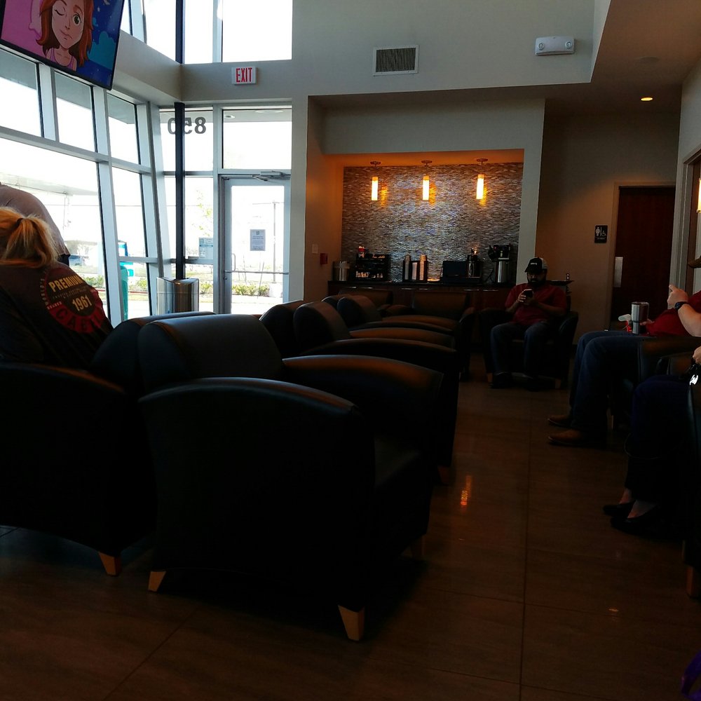 Car Spa - Lobby. Has bathroom and complimentary stale coffee. - Car Wash Near Me - Allen, Texas