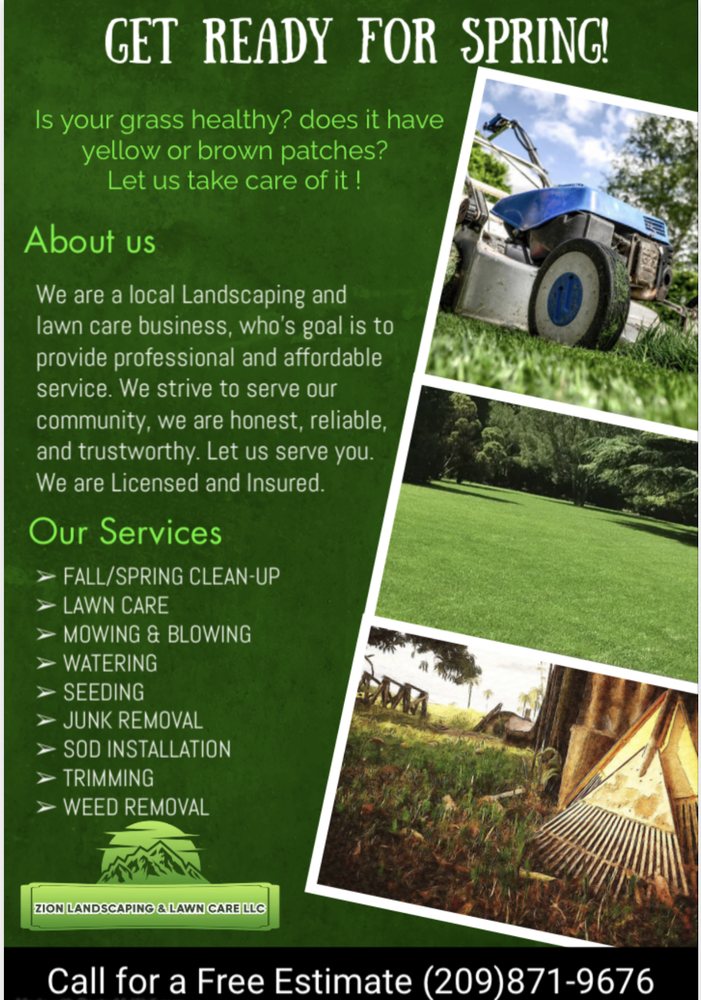 ZION LANDSCAPING & LAWN CARE - Updated July 2026 - Acampo, California ...