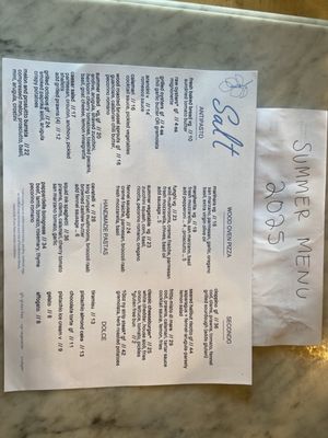 Menu photo 3 Salt  Arcata, CA
