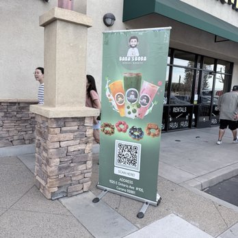 Babas Boba & Mochi Donuts - Sign - Bubble Tea Near Me - Corona, California Babas Boba & Mochi Donuts - Sign - Bubble Tea Near Me - Corona, California