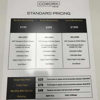 COWORK 1010 - Pricing options - Shared Office Spaces Near Me - Indianapolis, Indiana COWORK 1010 - Pricing options - Shared Office Spaces Near Me - Indianapolis, Indiana