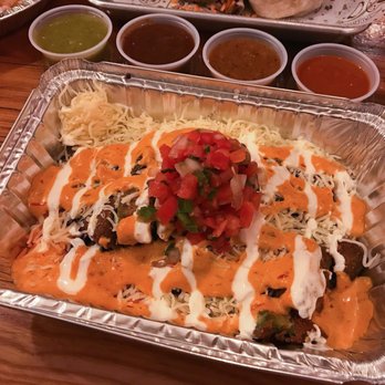 Tacoria - Golden Avodaco Burrito Box with Chipotle Aioli - Tex-Mex Near Me - New Brunswick, New Jersey Tacoria - Golden Avodaco Burrito Box with Chipotle Aioli - Tex-Mex Near Me - New Brunswick, New Jersey