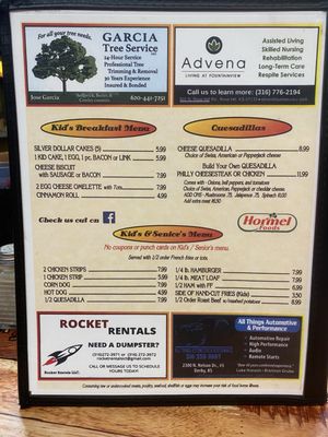 Menu photo 1 Riverside Cafe Derby, KS