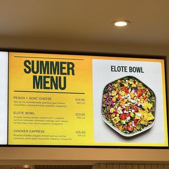 sweetgreen - Healthy Salads, Wraps, and Bowls - Summer menu 2025 - Salad Near Me - Hackensack, New Jersey