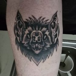 Chronic Tattoo - Bat flash