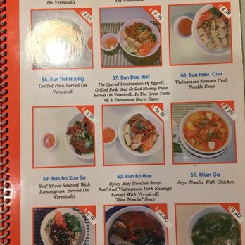 Miss Saigon Pho - Menu - Vietnamese Near Me - Wappingers Falls, New York