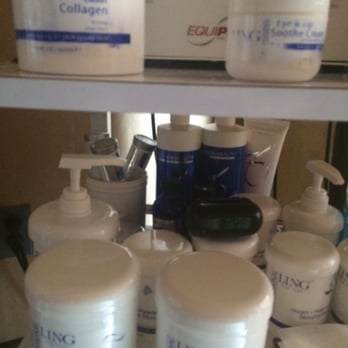 Bella Collina Club - This was the selection of products in the facial room... HUH? These are cheap plastic smelling products you can buy wholesale, no? - Venues & Event Spaces Near Me - Montverde, Florida