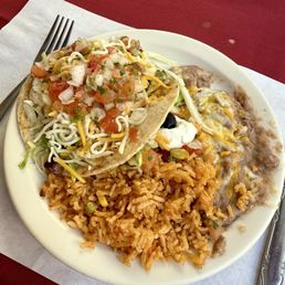 Lengua soft taco special