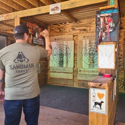 We booked a session to throw axes and it was so much fun!