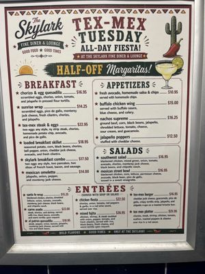 Menu photo 1 Skylark Diner Edison, NJ Menu photo 1 Skylark Diner Edison, NJ