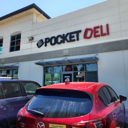 Exterior outside entrance of Pocket Deli - Someone needs to clean that light! Restaurant is clean inside though. - Rancho Cordova, California Exterior outside entrance of Pocket Deli - Someone needs to clean that light! Restaurant is clean inside though. - Rancho Cordova, California