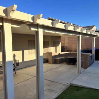 JMAR  Construction - You can see the connected it seamlessly to our existing structure. - Patio Coverings Near Me