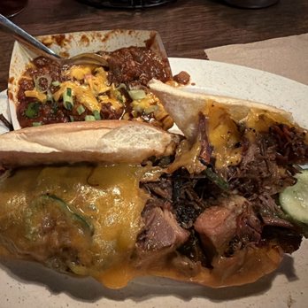 Dinosaur Bar-B-Que - Brisket Cheesesteak - Barbeque Near Me - Syracuse, New York
