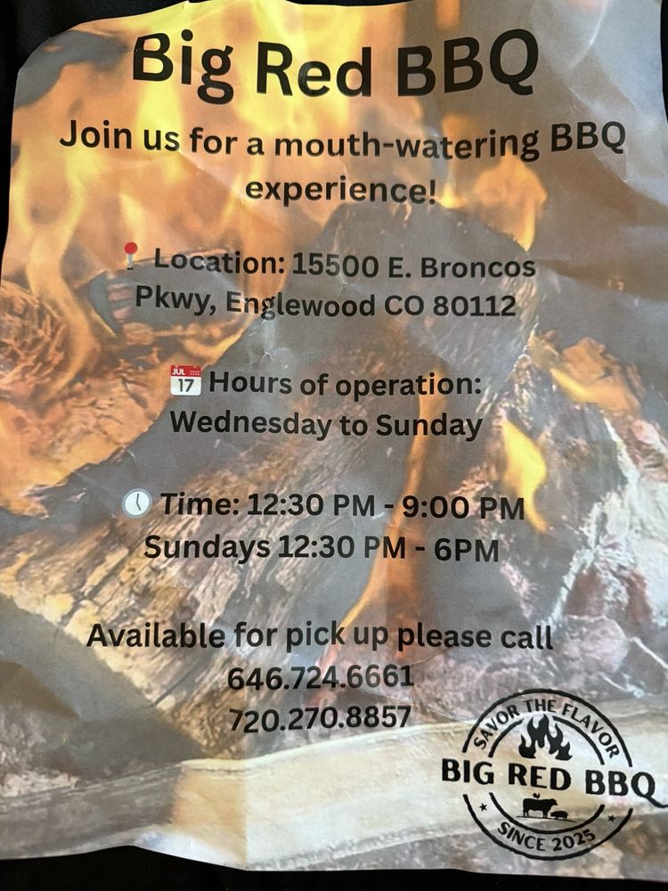 Big Red BBQ Logo