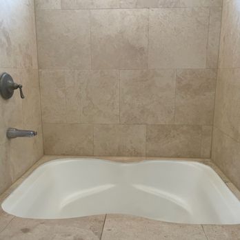 Aqua Grout & Powerwash - This was the after photos. The corner joints were all redone and came out terrific! - Grout Services Near Me Aqua Grout & Powerwash - This was the after photos. The corner joints were all redone and came out terrific! - Grout Services Near Me