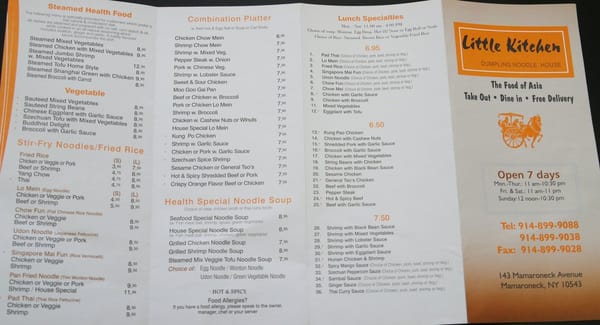 Menu photo 2 Little Kitchen Mamaroneck, NY