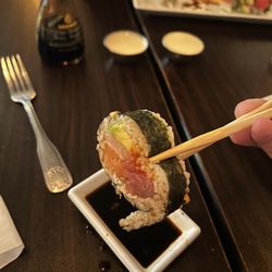 Sushi Siam - Piece of Crazy Girl roll. Yes I ate this all in one bite