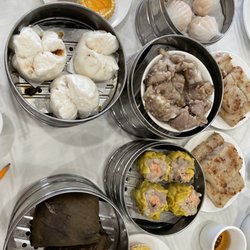 China Garden - Various dim sum, Har gow, Siu Mai, lo bah go, cha siu Bao, dan tat, etc