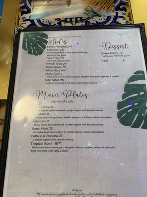 Menu photo 4 Cuban Kitchen Bend, OR
