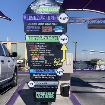 DASH Car Wash - Prices start at $3 and go up to $14.99. - Car Wash Near Me - Henderson, Nevada