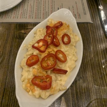 Old Irving Brewing - Mac n cheese with hot peppers! Yum!! - Breweries Near Me - Chicago, Illinois Old Irving Brewing - Mac n cheese with hot peppers! Yum!! - Breweries Near Me - Chicago, Illinois