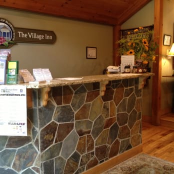 The Village Inn - front desk - Hotels Near Me - Blowing Rock, North Carolina